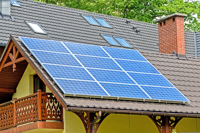 10 Tips Membuat Rumah Ramah Lingkungan - Gunakan Solar Panel - interiorpedia